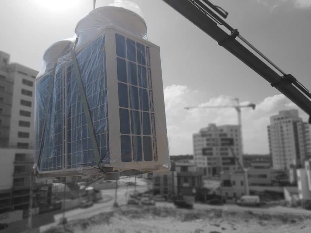 התקנת מזגן מיני מרכזי